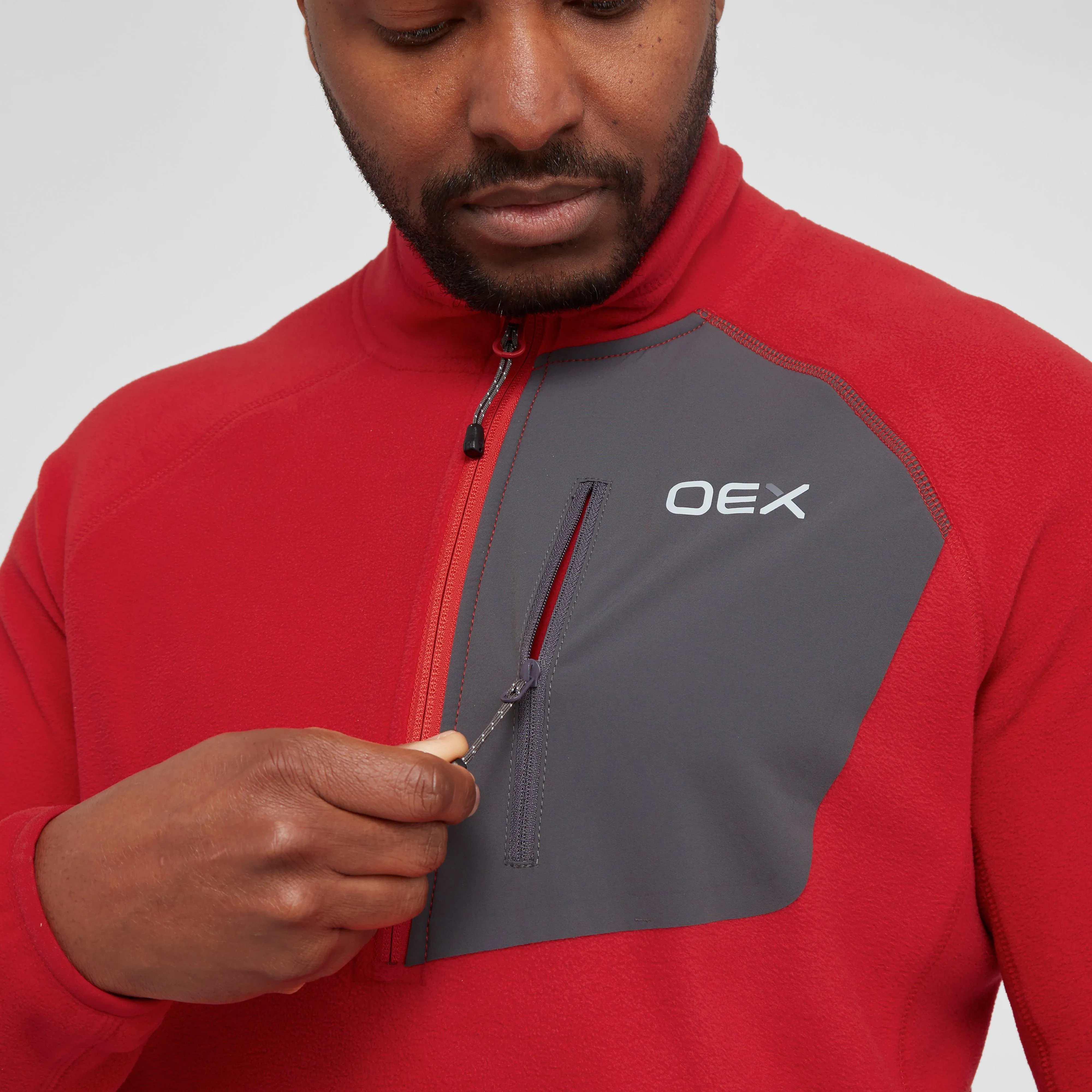 OEX Men's Braewick Half Zip Fleece | Millets