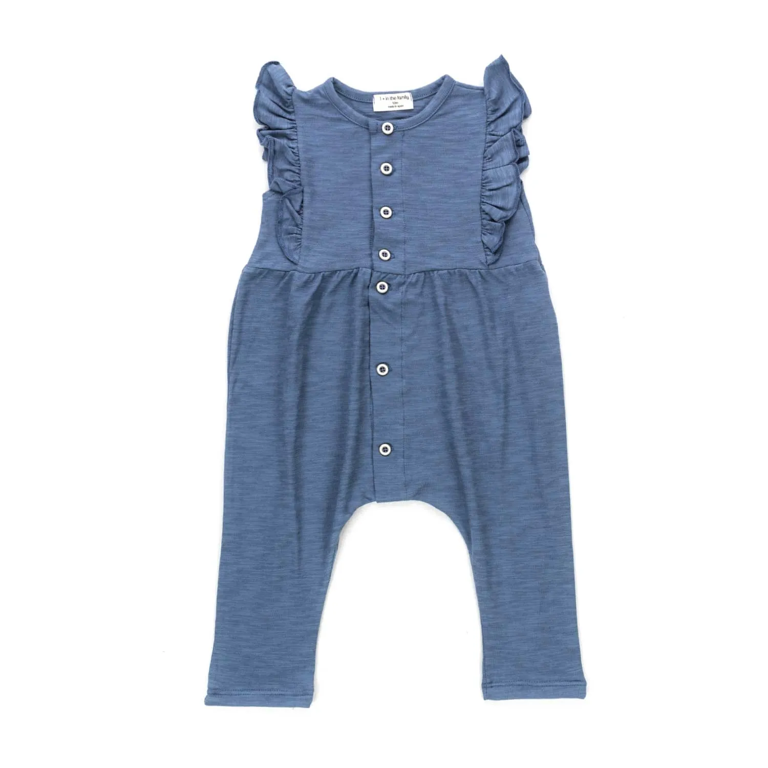 One More In The Family Baby Cotton Romper