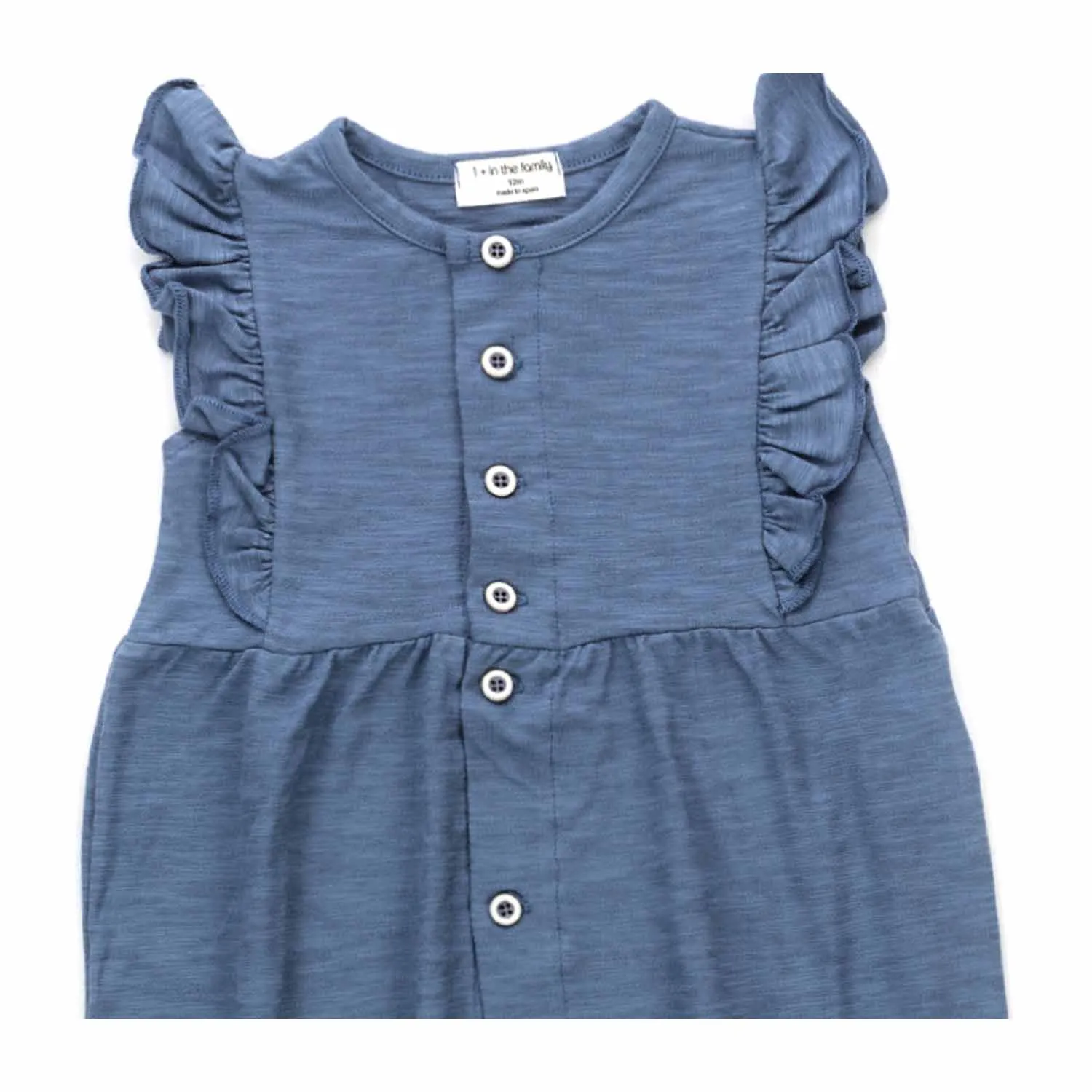 One More In The Family Baby Cotton Romper