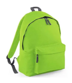 Original fashion backpack one size lime/graphite Bagbase