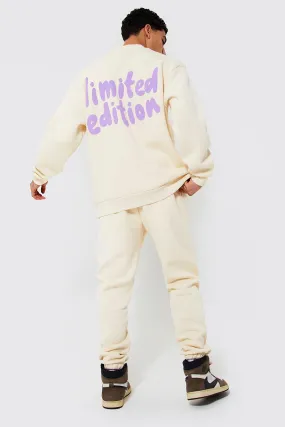 Oversized Limited Edition Sweat Tracksuit