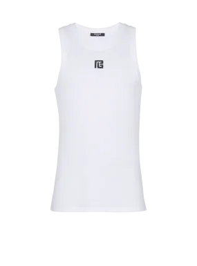 PB embroidered tank top