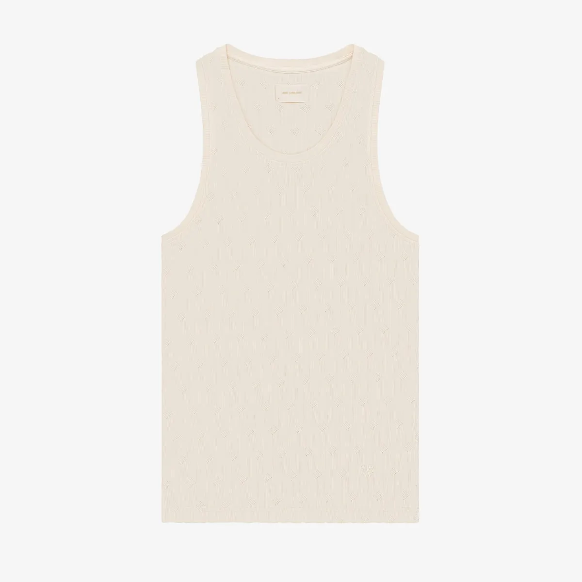 Pointelle Tank Top at AimeLeonDore.com