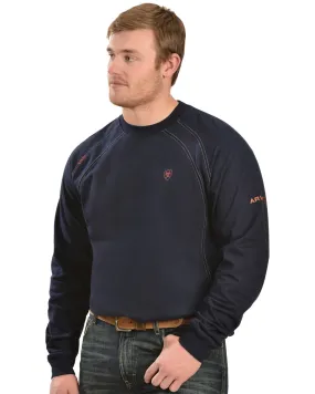 Product Name:  Ariat Men's FR Workwear Crew Long Sleeve Work T-Shirt - Big & Tall