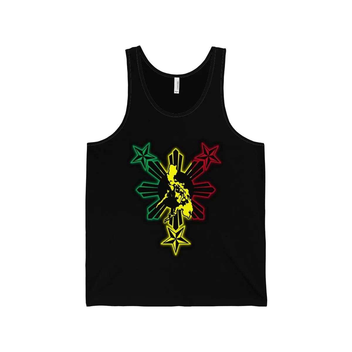 Rasta Sun Jersey Tank Top