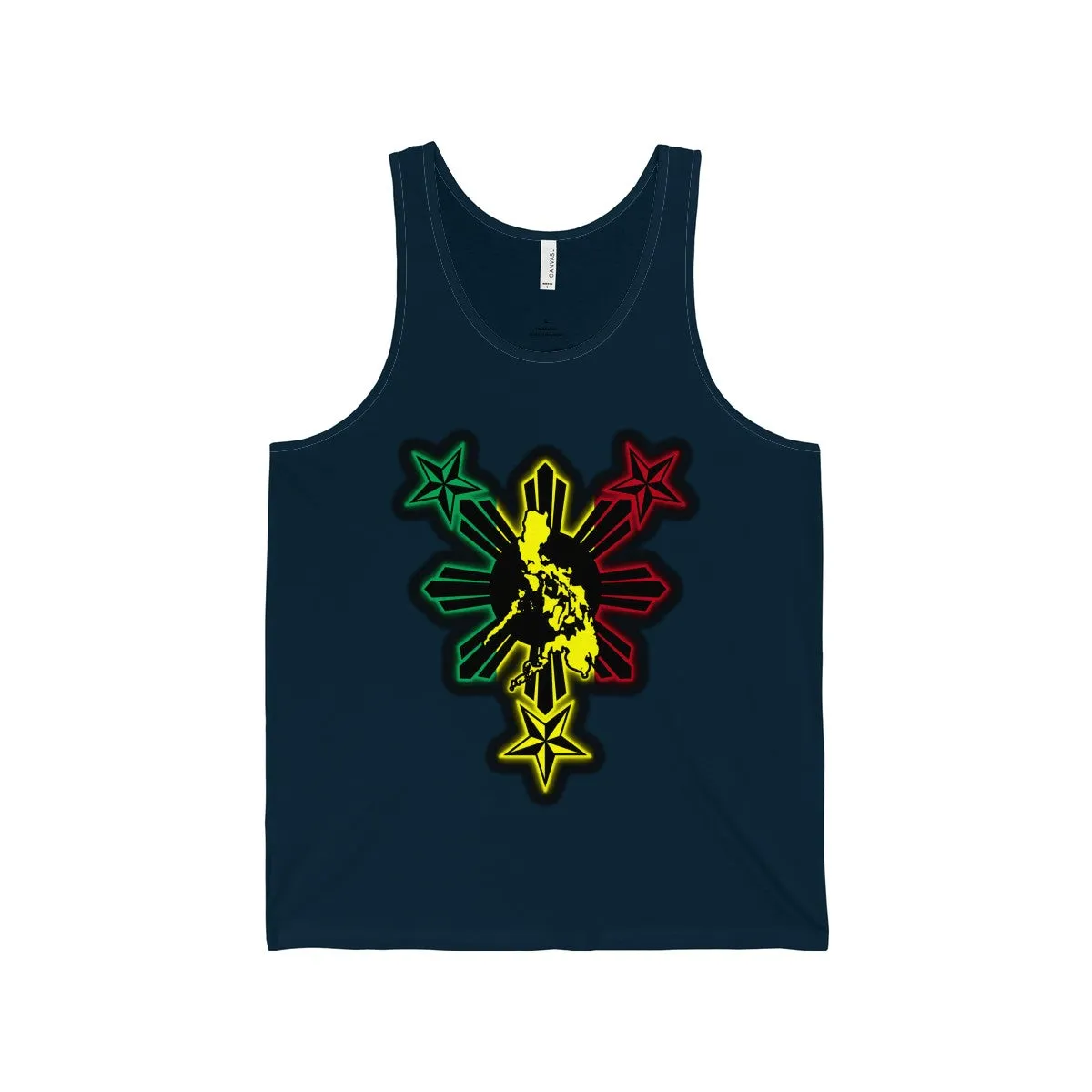 Rasta Sun Jersey Tank Top