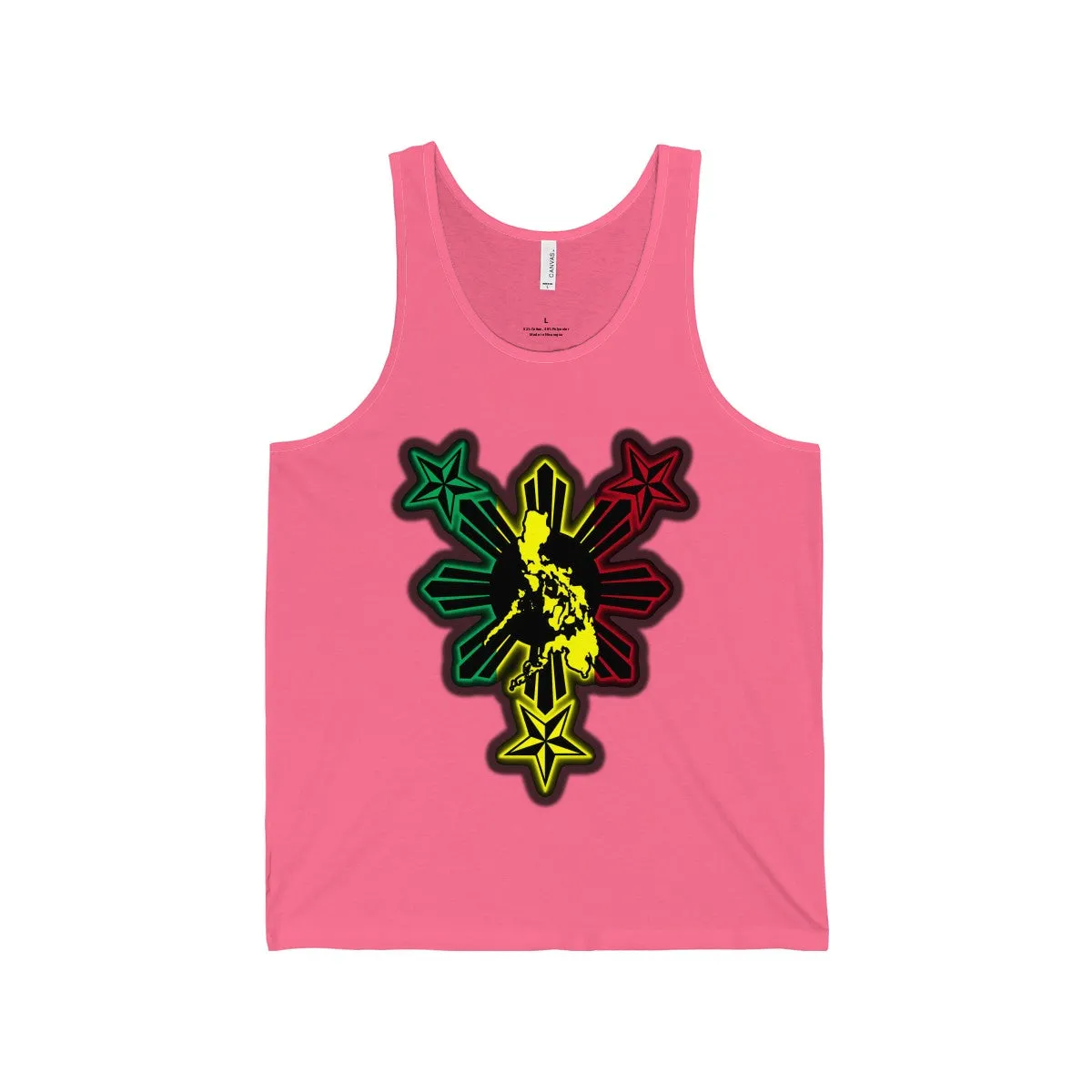 Rasta Sun Jersey Tank Top