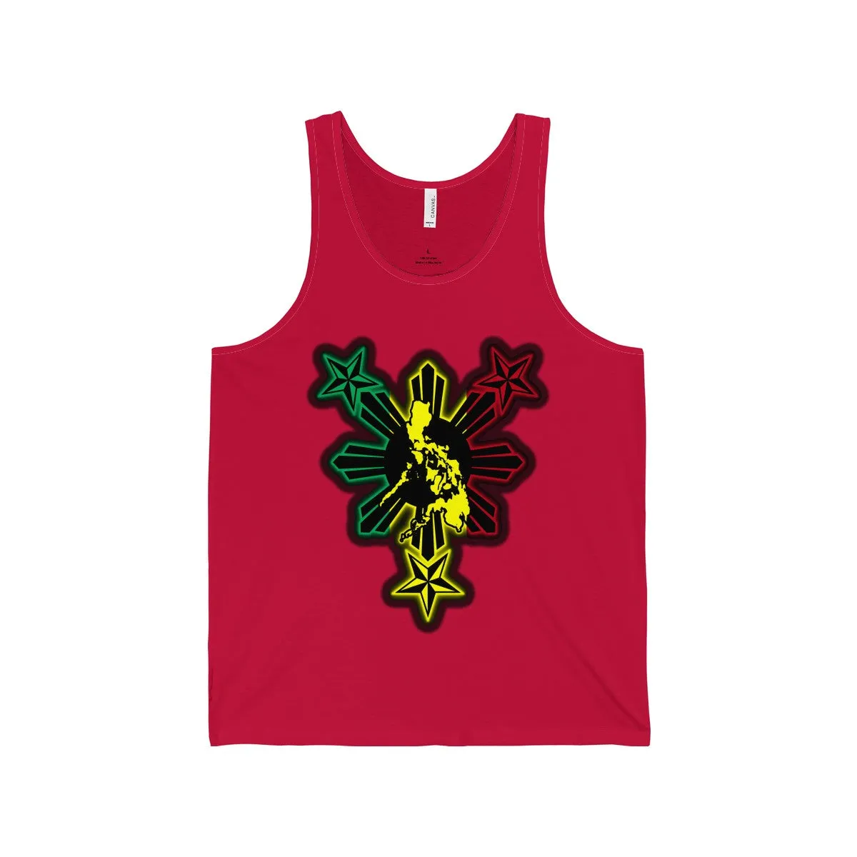 Rasta Sun Jersey Tank Top