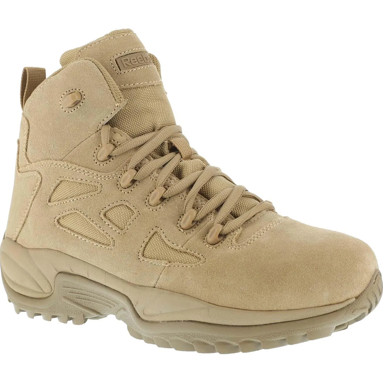 Reebok Rapid Response 6 Soft Toe Side Zip Boot #RB8695