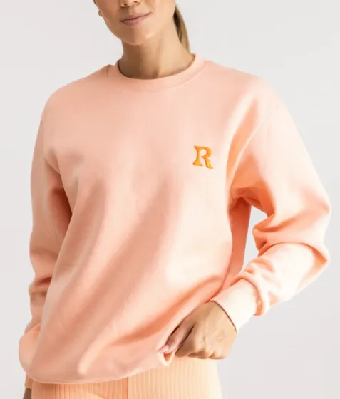 Rhythm Essential Womens Fleece - Washed Peach