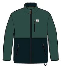 Ridge Full Zip Recycled Polar Fleece