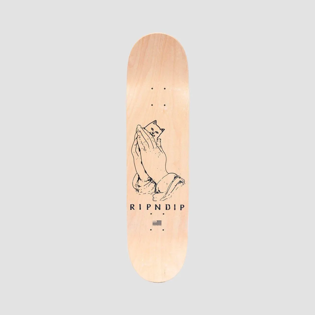 Ripndip Lord Nermal Skateboard Deck Lime/Purple - 8.25"