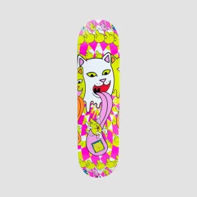 Ripndip Micro Nerm Skateboard Deck Pink - 8