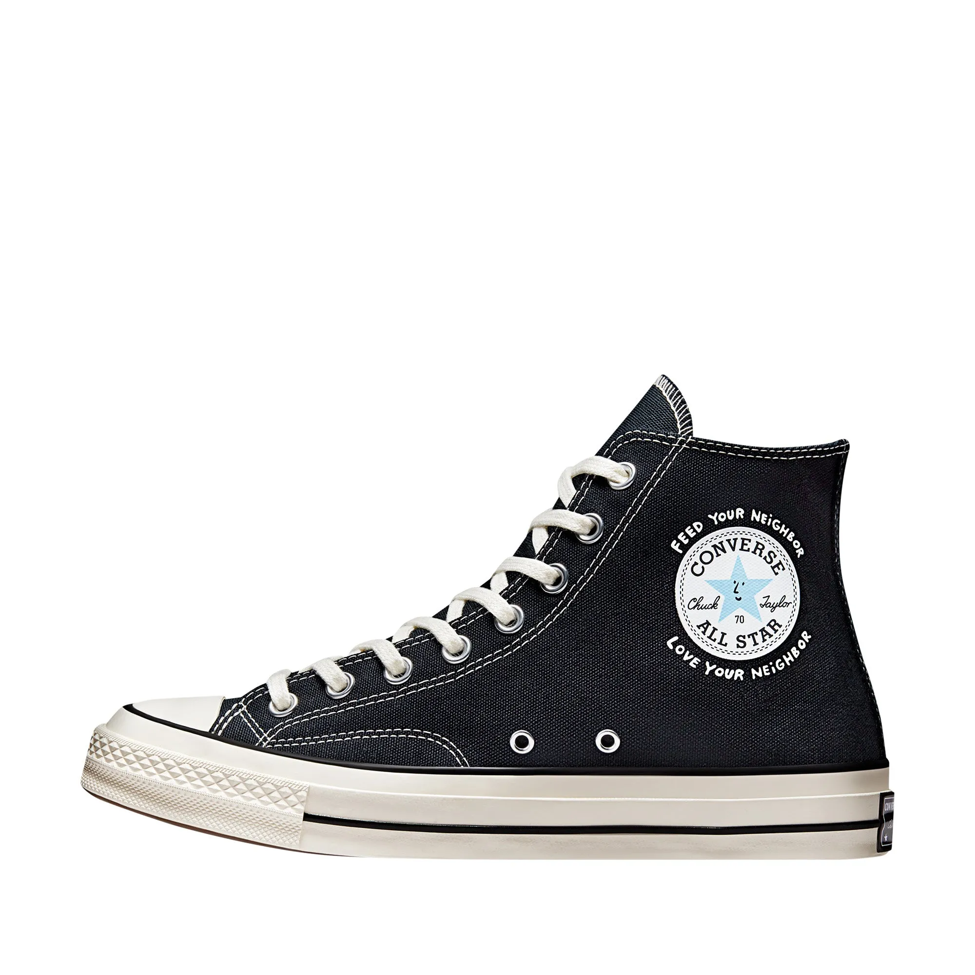 Sky High Farm - Converse Chuck 70 Hi Sneakers - (Black/Multi/Egret)