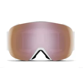 Smith I/O Mag Snowboard Goggles White Vapor/ChromaPop Everyday Rose Gold Mirror