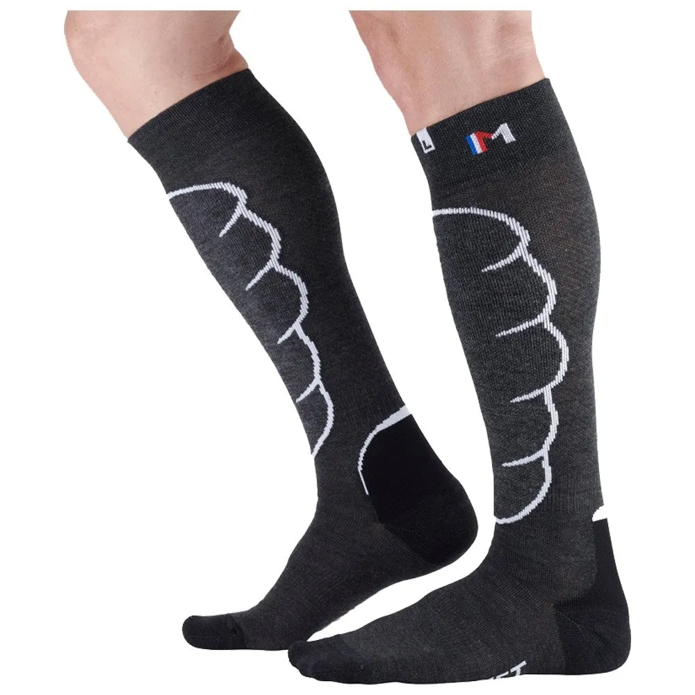 Socks Monnet ---Ski Touring Blanc