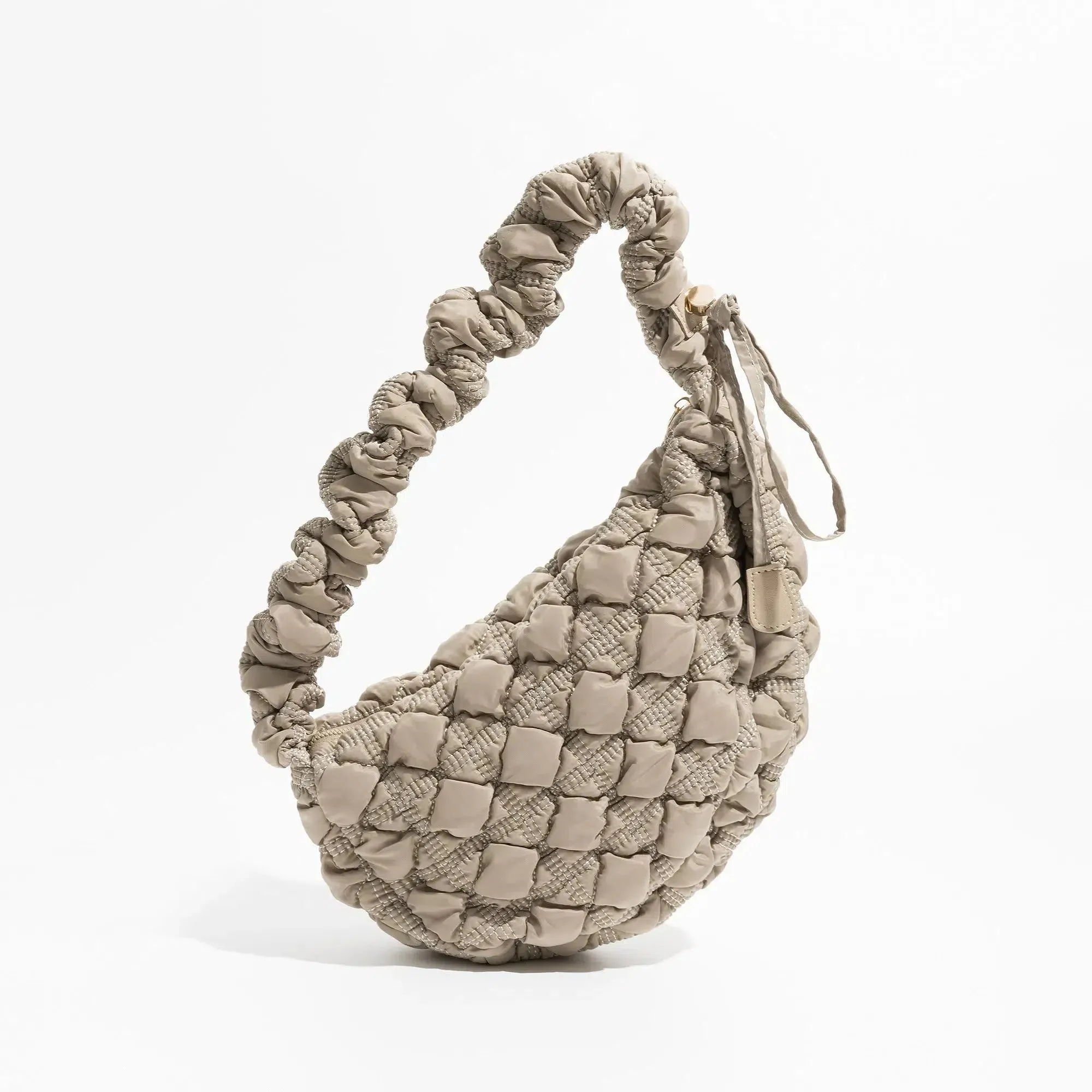 Soft Girl Quilted Bubble Shoulder Bag