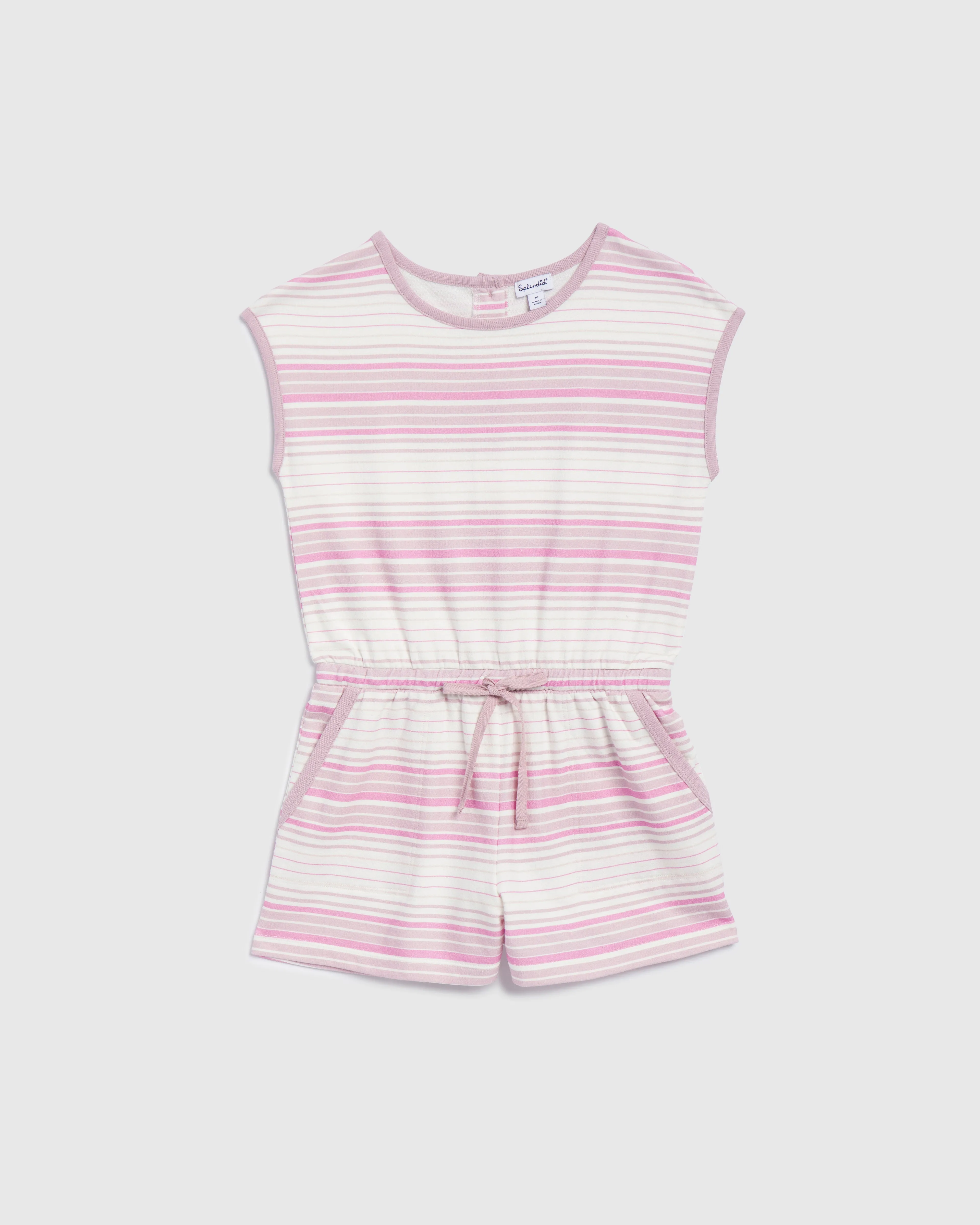 Splendid Girls Painterly Stripe Romper