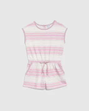 Splendid Girls Painterly Stripe Romper