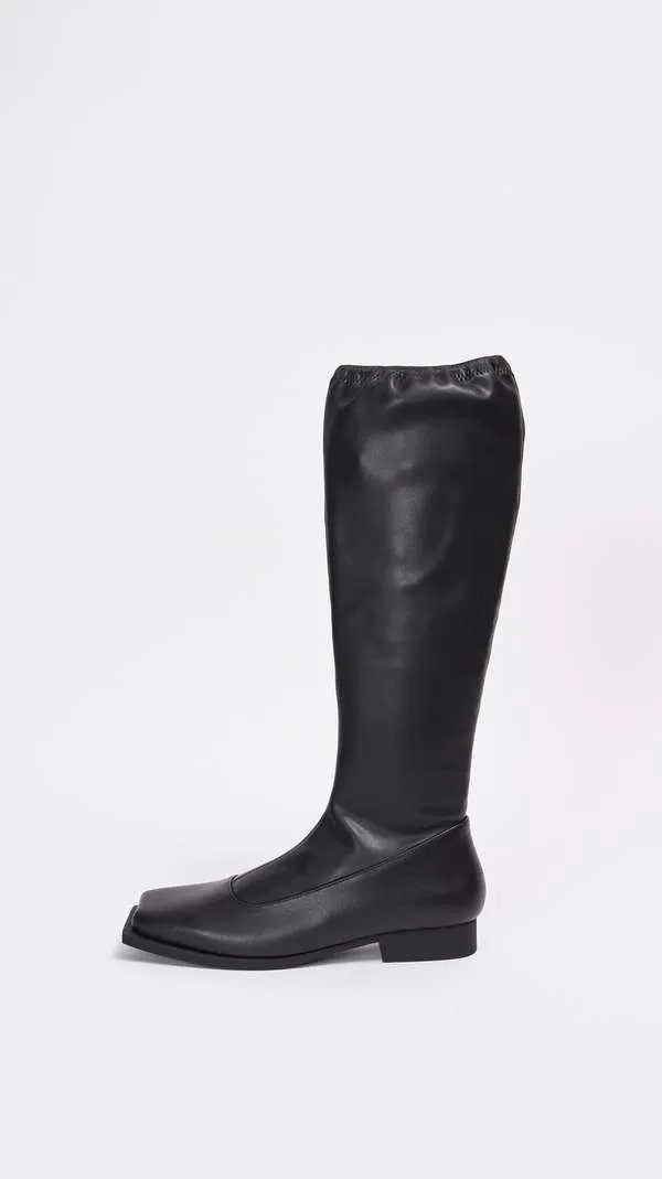 Stem Long Boot - Black