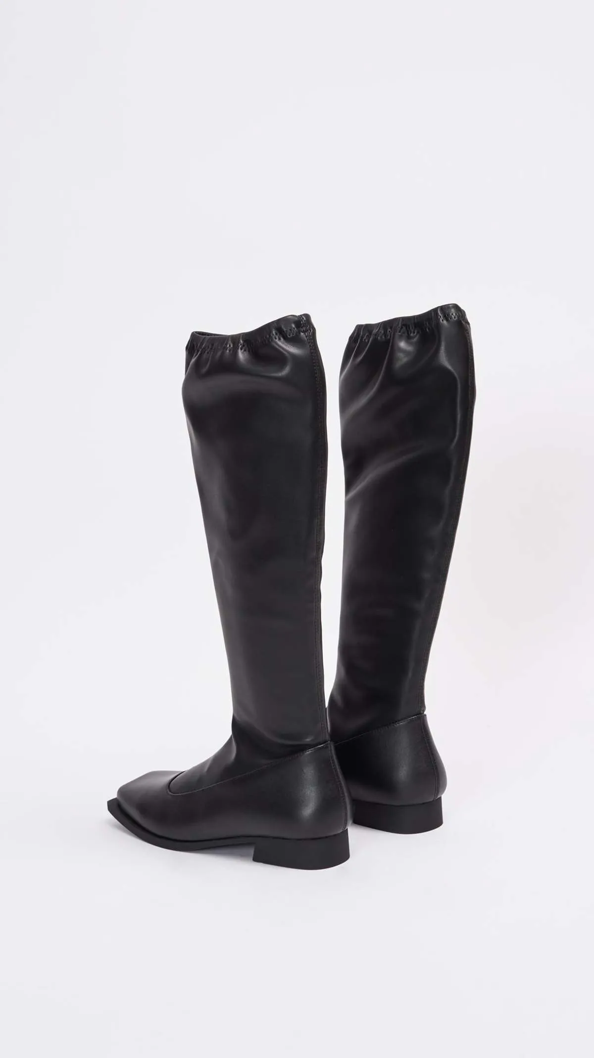 Stem Long Boot - Black