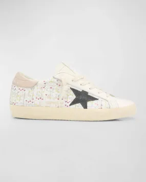 Superstar Sequin Leather Low-Top Sneakers