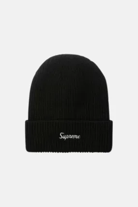 Supreme Loose Gauge Beanie Black