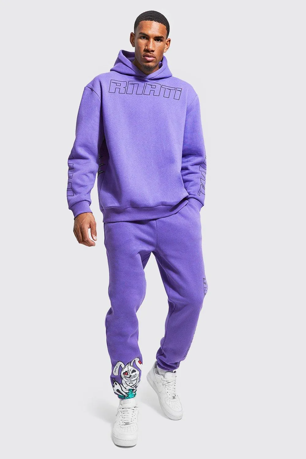 Tall Evil Bunny Hooded Tracksuit