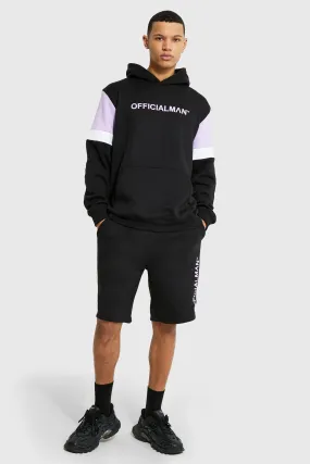 Tall Official Colour BlockShort Tracksuit