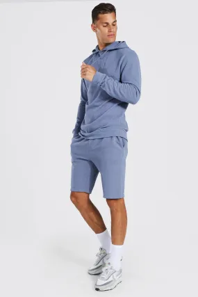 Tall Slim Fit Pique Short Tracksuit