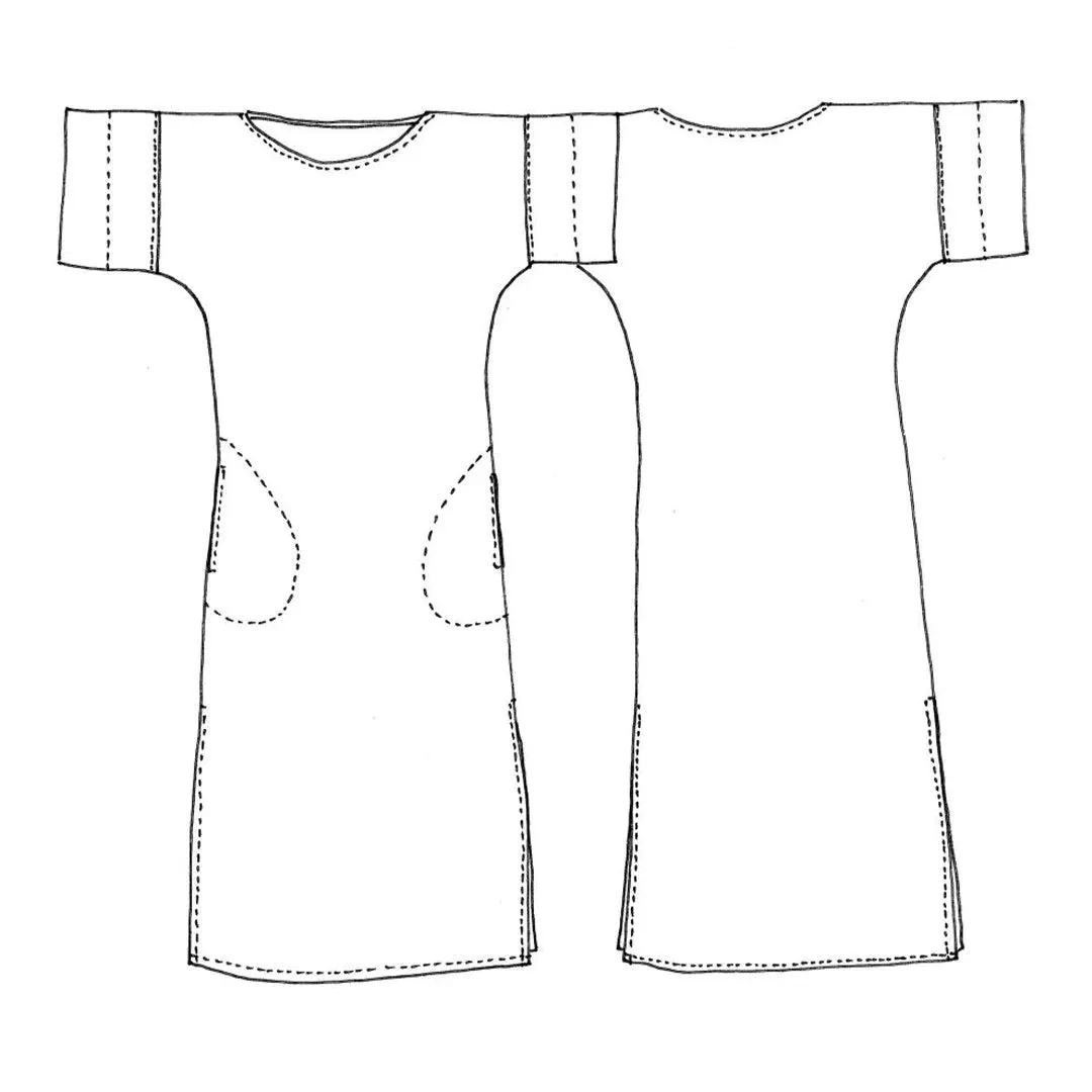 TESSUTI  Coni Tunic Sewing Pattern (6 - 22)