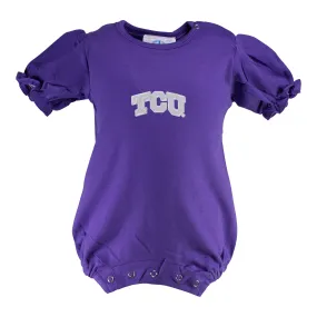 Texas Christian University Girl's Romper