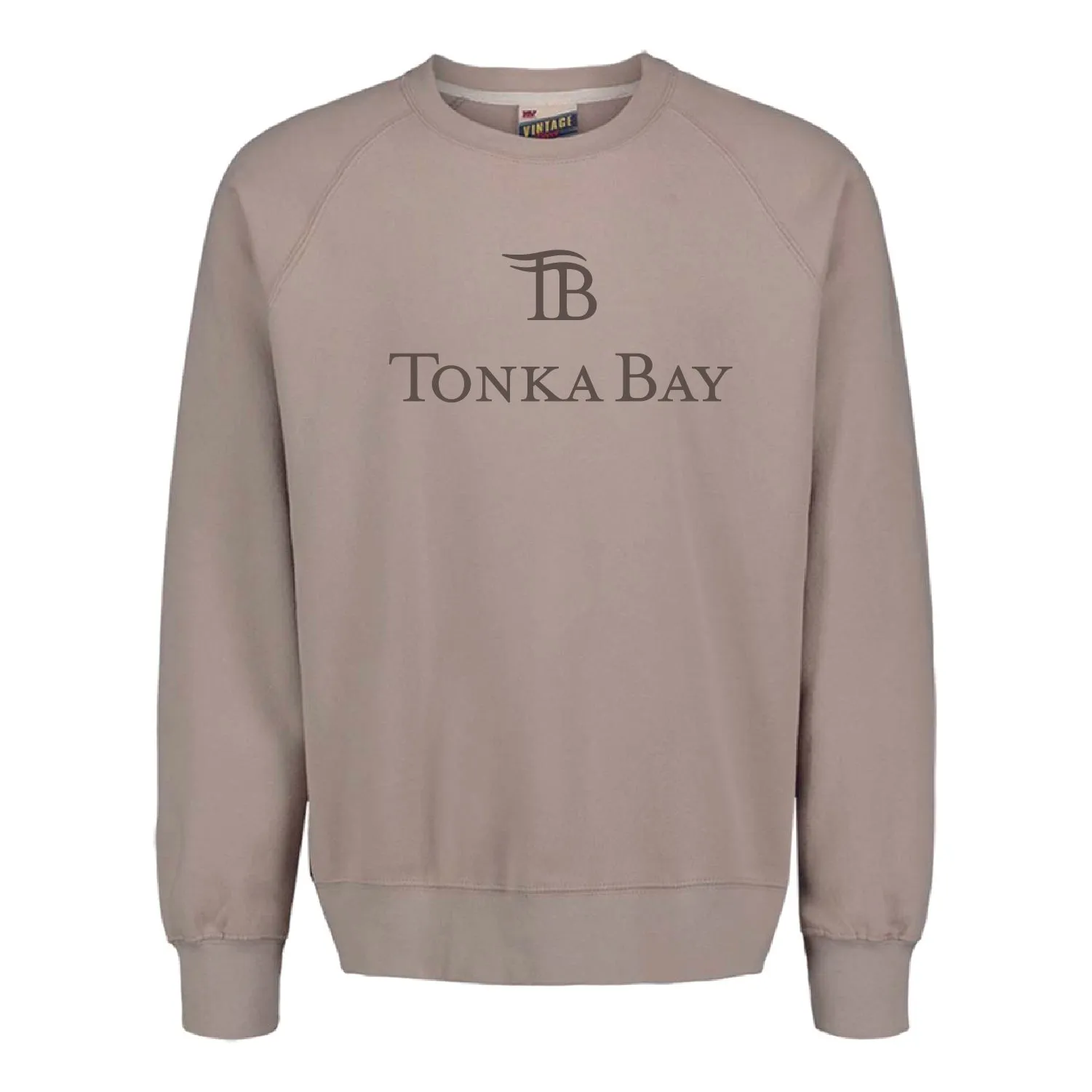 Tonka Bay Vintage Fleece Raglan Crewneck Sweatshirt