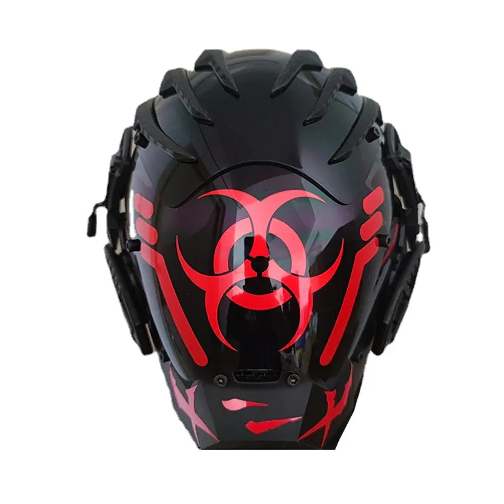 Toxic Cyberpunk Helmet