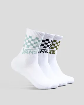 Vans Classic Check Crew Socks - 3 Pack