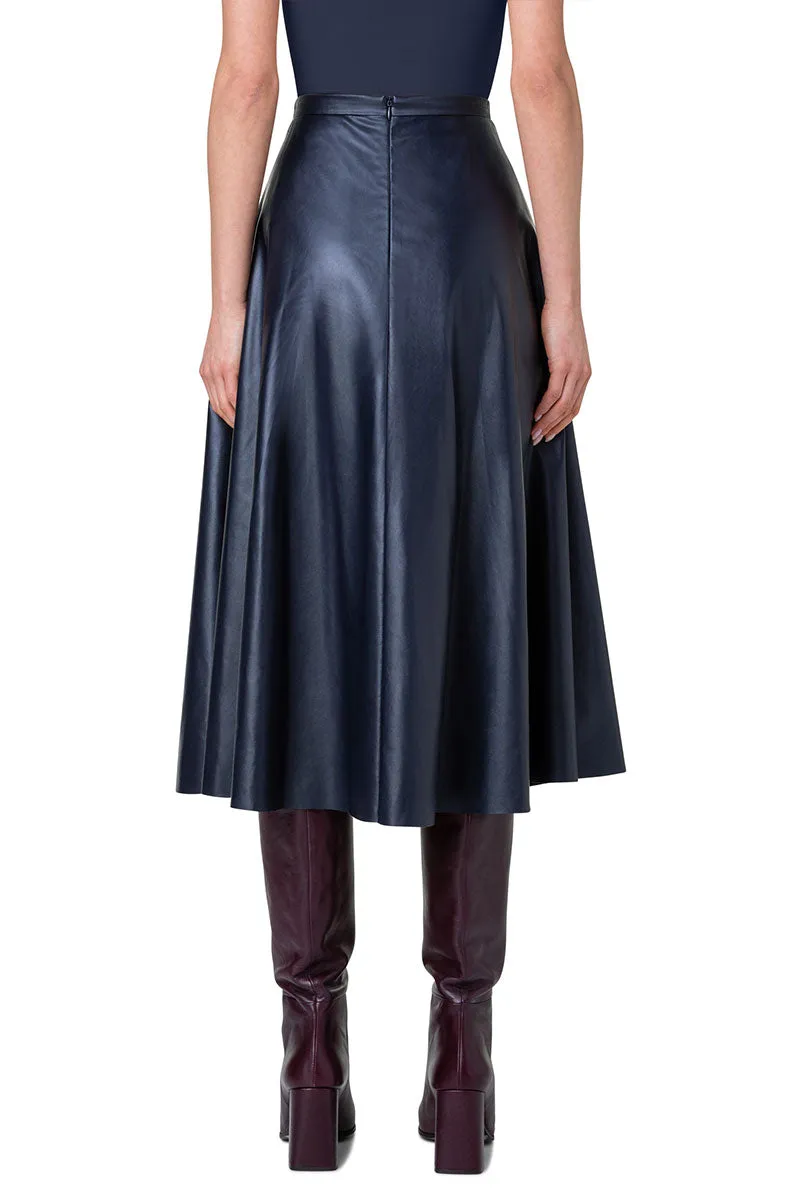 Vegan Leather Skirt