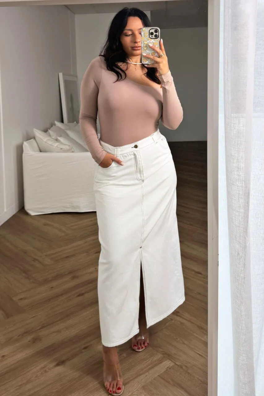 Virginia Skirt - White