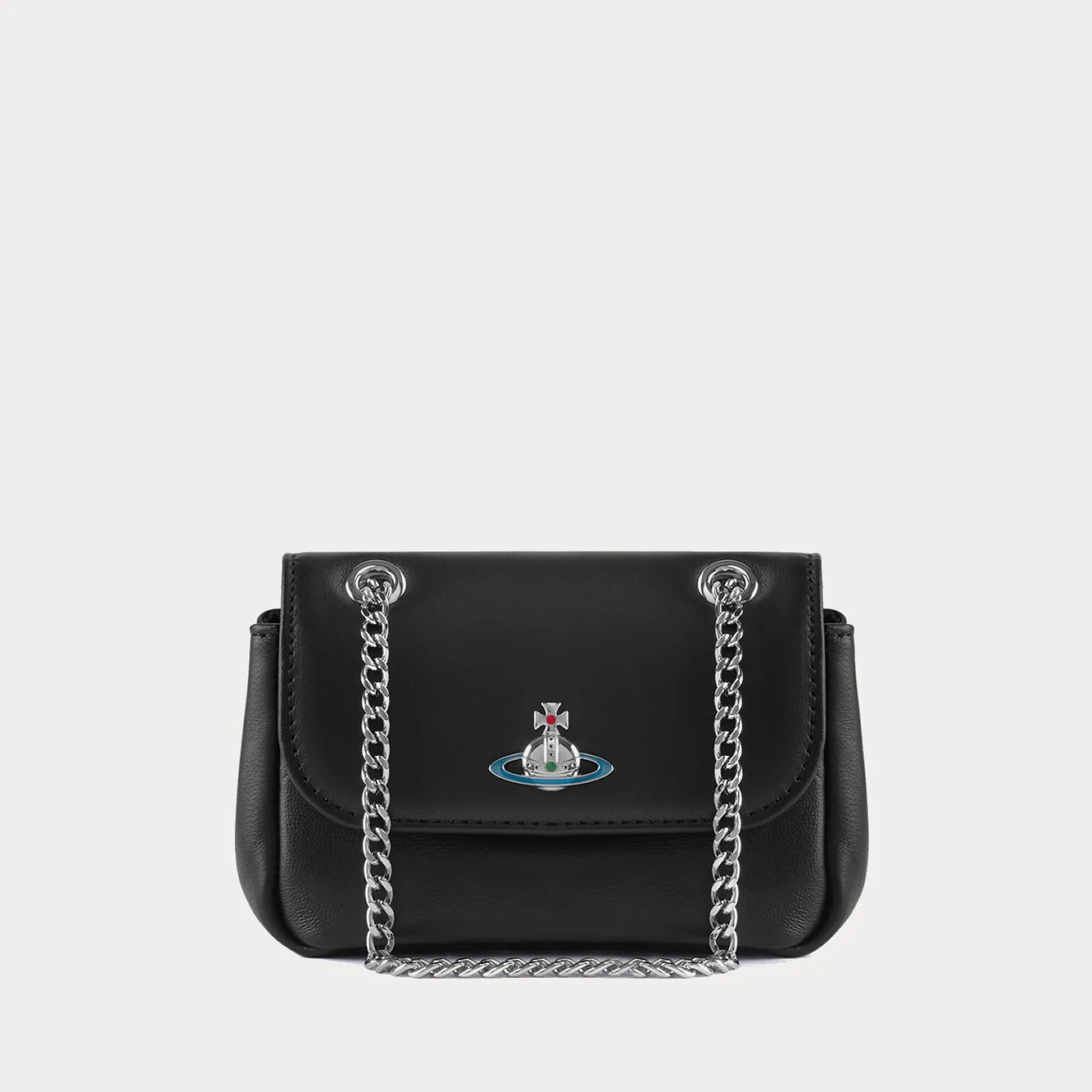 Vivienne Westwood Leather Small Shoulder Bag | Coggles