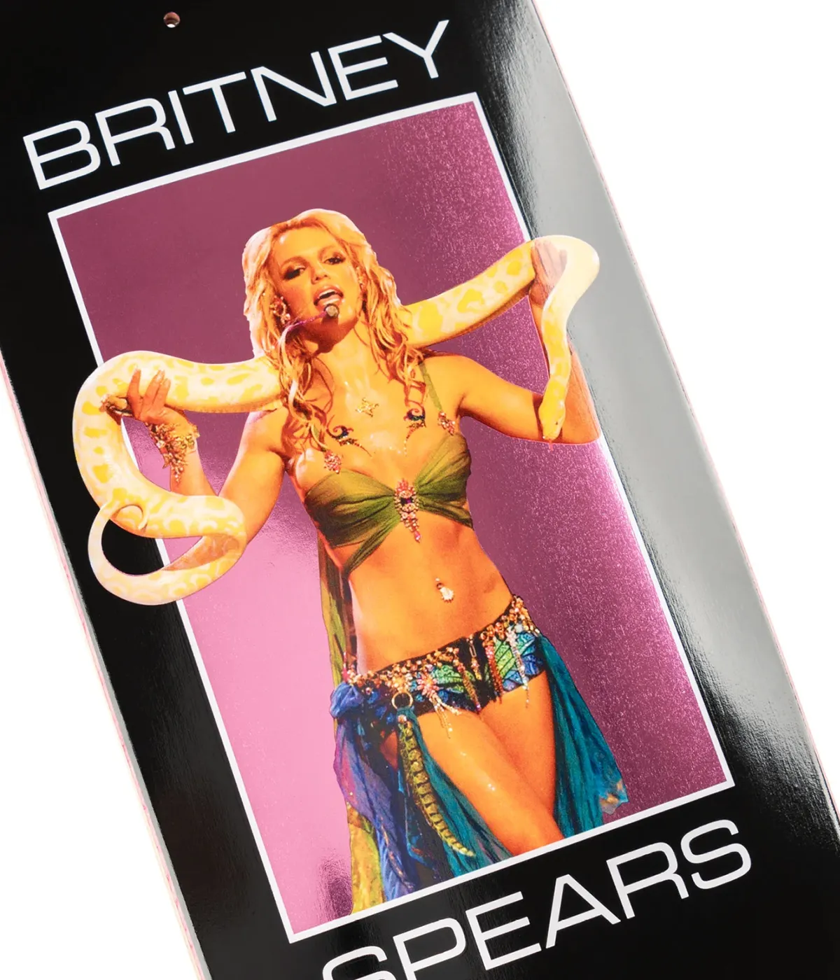 Welcome  Skateboard Britney Spears X Welcome - Snake 8.5"