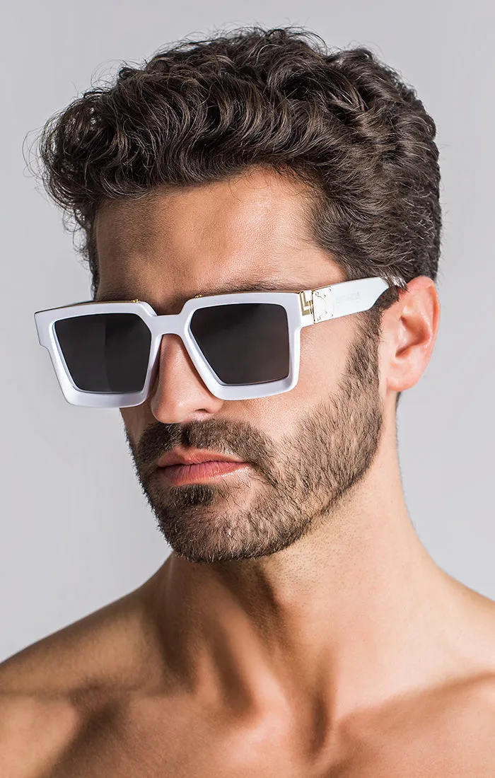 White Master Sunglasses