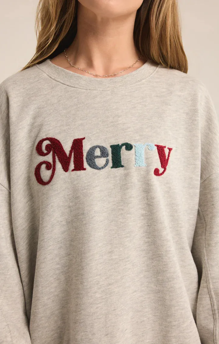 Z Supply Merry Fleece Sweatshirt