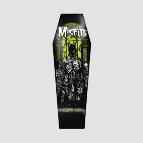 Zero Misfits Earth A.D. Coffin Skateboard Deck - 10.5